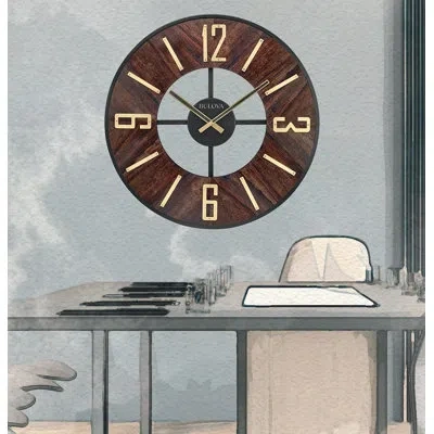 Bulova C3395 The  Boardroom In Black;brown