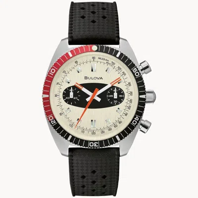 Pre-owned Bulova Chronograph A Archive Series Watch 98a252 With Tags In Box
