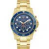 Bulova Chronograph Bracelet Watch, 45mm In Gold