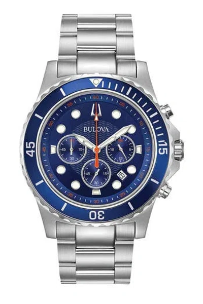 Bulova Chronograph Watch, 44mm In Gold