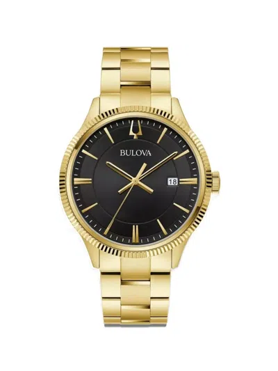 Bulova Classic 42mm Watch In Gold
