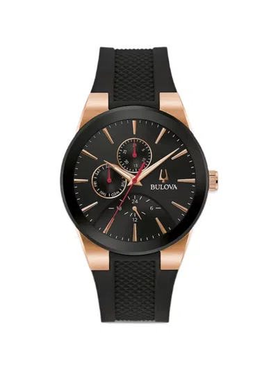 Bulova Classic 42mm Watch In Black