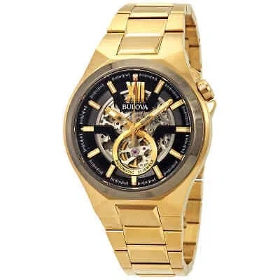 Pre-owned Bulova Classic Automatic Black Dial Men's Watch 98a178