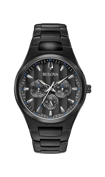 Bulova Classic Black Ip Multi-function Mens Watch