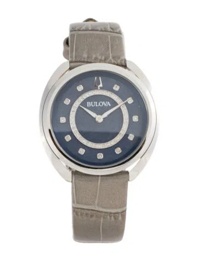 Pre-owned Bulova Classic Duality Watch In Multicolor