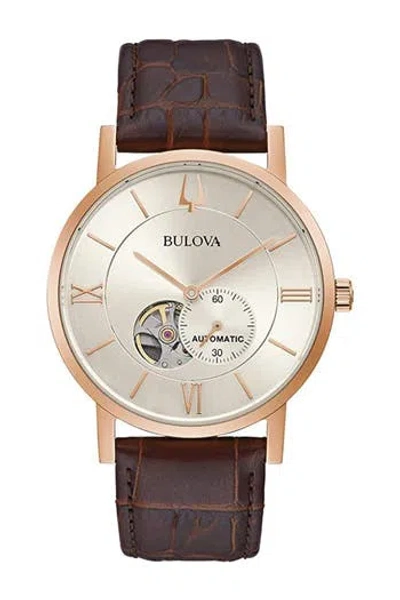 Bulova Classic Gold Dial Bracelet Watch, 42mm In Gold-tone