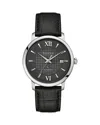 Bulova Classic Hudson Watch, 39mm In Black