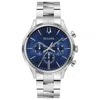 Bulova Chronograph Bracelet Watch, 42mm In Metallic