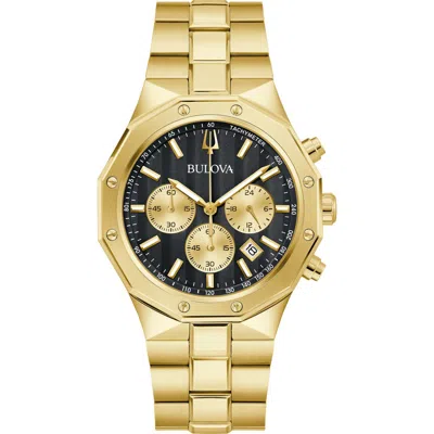 Bulova Classic Prestige Bracelet Watch, 38.5mm In Gold