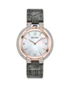 Bulova Classic Rubaiyat Watch, 35mm In White/gray