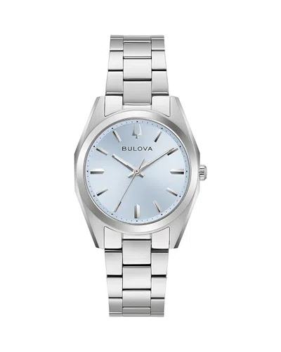 Bulova Classic Surveyor Watch, 22.7mm In Metallic