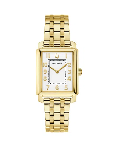 Bulova Classic Sutton Watch, 37mm X 25mm In Gold