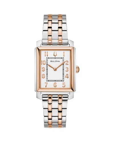 Bulova Classic Sutton Watch, 37mm X 25mm In Metallic