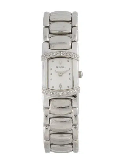 Pre-owned Bulova Classic Watch, 15mm In Multicolor