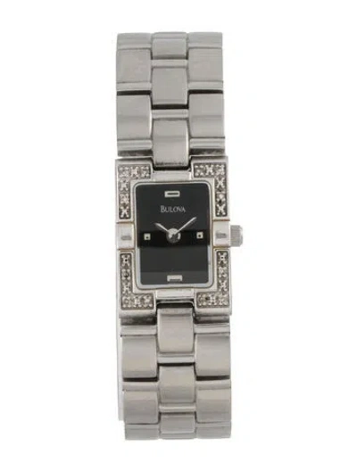 Pre-owned Bulova Classic Watch, 16mm In Multicolor