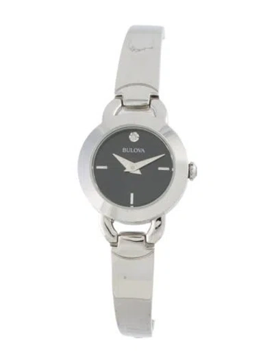Pre-owned Bulova Classic Watch, 23mm In Multicolor