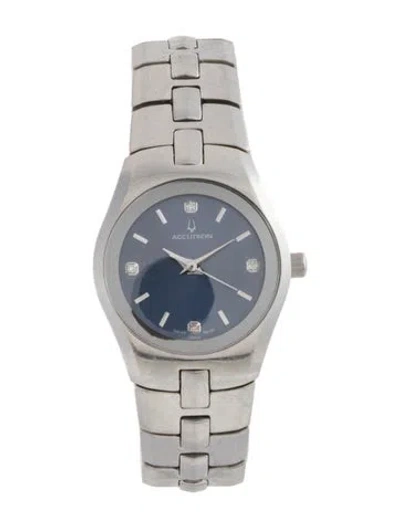 Pre-owned Bulova Classic Watch, 24mm In Multicolor