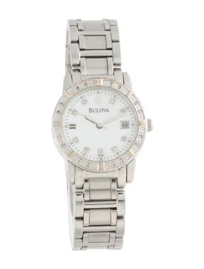 Pre-owned Bulova Classic Watch, 26mm In Multicolor