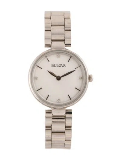 Pre-owned Bulova Classic Watch, 27mm In Multicolor
