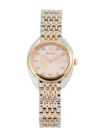Pre-owned Bulova Classic Watch, 30mm In Multi