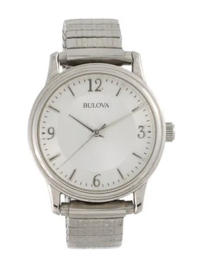 Pre-owned Bulova Classic Watch, 38mm In Multicolor
