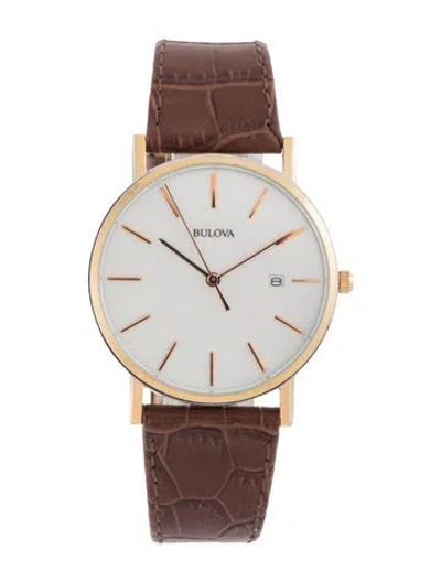 Pre-owned Bulova Classic Watch In Multicolor