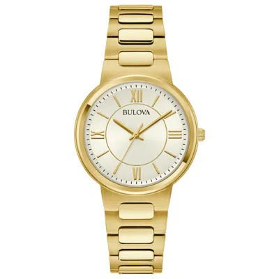 Bulova Classic Women's Watch In Gold