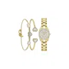 Bulova Crystal Collection Ladies Watch & Bracelet Gift Set