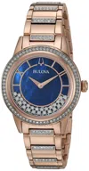 Bulova Crystal Turnstyle Ladies Watch