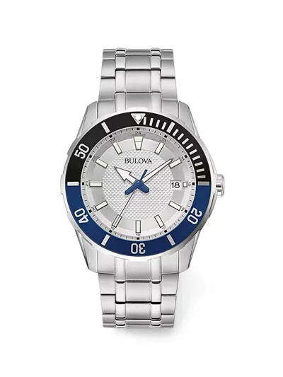 Bulova Date-window 42mm Watch In Transparent