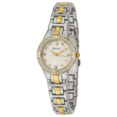 Bulova Diamonds Women's Watch In Gold