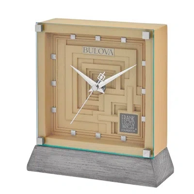 Bulova Frank Lloyd Wright - Thomas House Mantel Clock