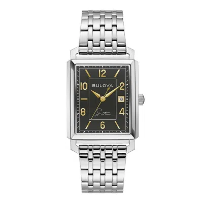 Bulova Frank Sinatra Mens Watch In Silver