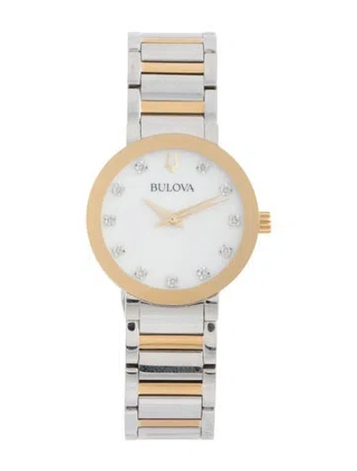 Pre-owned Bulova Futuro Watch, 30mm In Multicolor