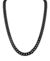 Bulova Gray & Rose Gold-tone Ip Stainless Steel Link 24" Necklace In Grey