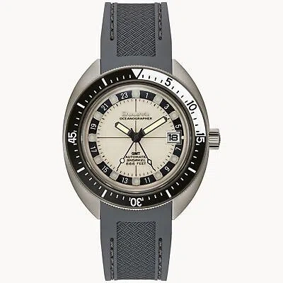 Pre-owned Bulova Grey Mens Analogue Watch Oceanographer 98b407