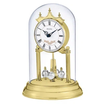 Bulova Heather Wall Clock In Gold