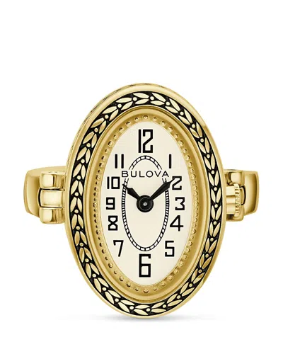 Bulova Heritage Ring Watch, 17mm In Gold