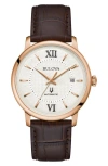 Bulova Classic Hudson Watch, 39mm In Rose Goldone
