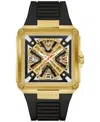 Bulova Limited Edition Men's Series X Se Automatic Black Hnbr Rubber Strap Watch 39mm