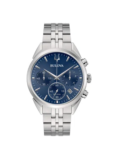 Bulova Man  Crono High Precision 96b373 In Silver