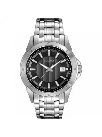 Bulova Man  Dress 96b169 In Metallic