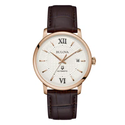 Bulova Man  Hudson 97b2 In Brown