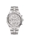 Bulova Man  Octagon Chronograph 96b408 In Metallic