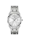 Bulova Man  Surveyor Day Date 96c127 In Gray