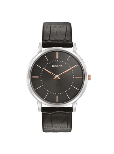 Bulova Man  Ultra Slim 98a167 In Black