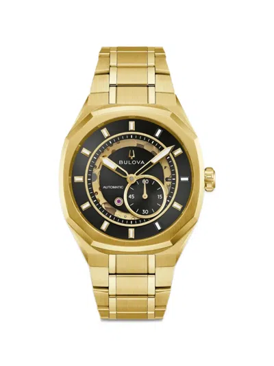 Bulova Marc Anthony 41mm Watch In Gold
