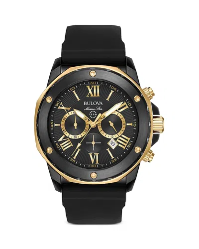 Bulova Marine Star Chronograph, 44mm In Black