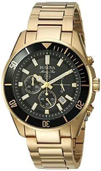 Pre-owned Bulova Men's 98b250 Analog Display Quartz Two Tone Watch