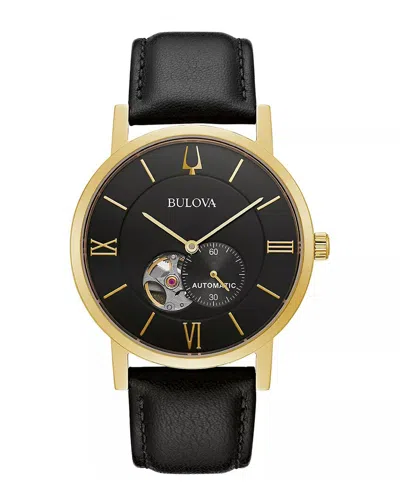 Bulova Men's American Clipper Watch In Black